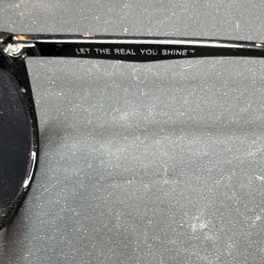 Aerie Sunnies Real Good Cat Eye Black Frame‎ Black Lens Sunglasses Women